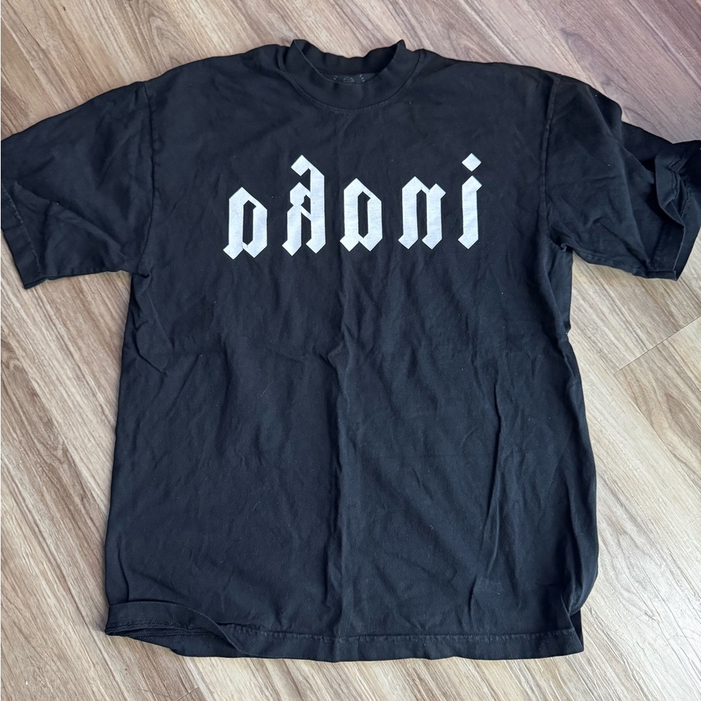 Inaka Power Black Tee with White Reverse Logo
